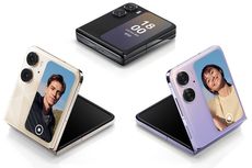 Ponsel Lipat Oppo Find N2 Flip Resmi, Mirip Samsung Z Flip 4