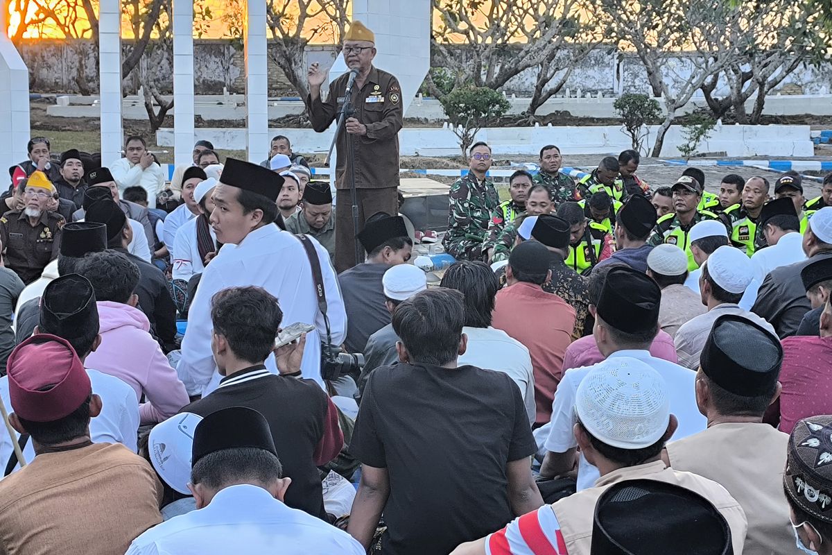 Muljono menceritakan heroik pertempuran tentara Sabilillah melawan Belanda di Pamekasan, Minggu (17/8/2025)