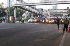 Jalan Gatot Subroto Masih Akan Ditutup Setelah Pukul 19.00