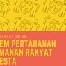 Fungsi Rakyat dalam Sistem Pertahanan Keamanan Rakyat Semesta