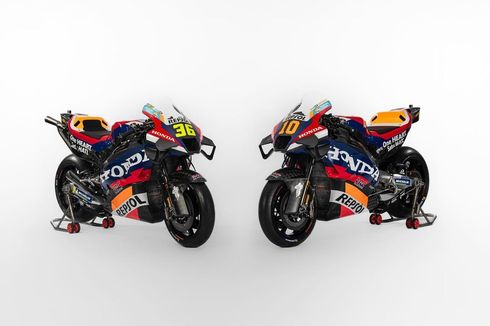 Baru Meluncur, Motor Balap Baru Repsol Honda Sudah Mejeng di IIMS 2024