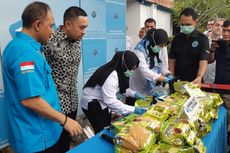 BNN Musnahkan 51,79 Kg Sabu Milik Tukang Becak Motor di Medan