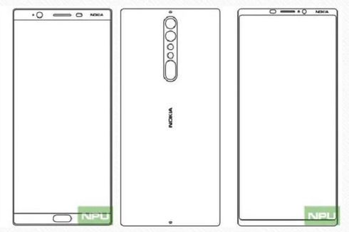 Seperti Galaxy S8, Nokia 9 Usung Desain Bingkai Tipis?