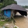 Banjir di Desa Suli Maluku Tengah, Sebuah Rumah Warga Hancur Terbawa Arus Sungai