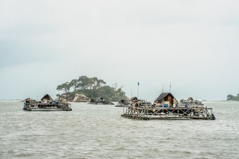 Nelayan Bintan Jadikan Kelong Apung Tempat Nginap Wisatawan