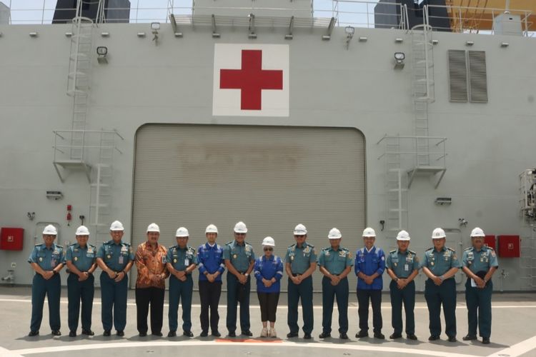 Kapal Rumah Sakit KRI Dokter Radjiman Wedyodiningrat-992 segera diserahterimakan dan siap beroperasi.