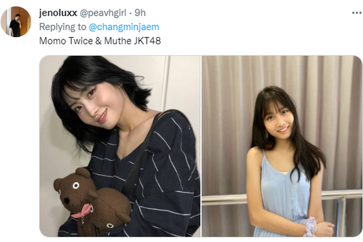 Momo Twice dan Muthe JKT48