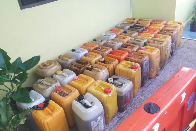 800 Liter Solar Subsidi dari SPBU Ditimbun untuk Tambang Timah Ilegal di Bangka