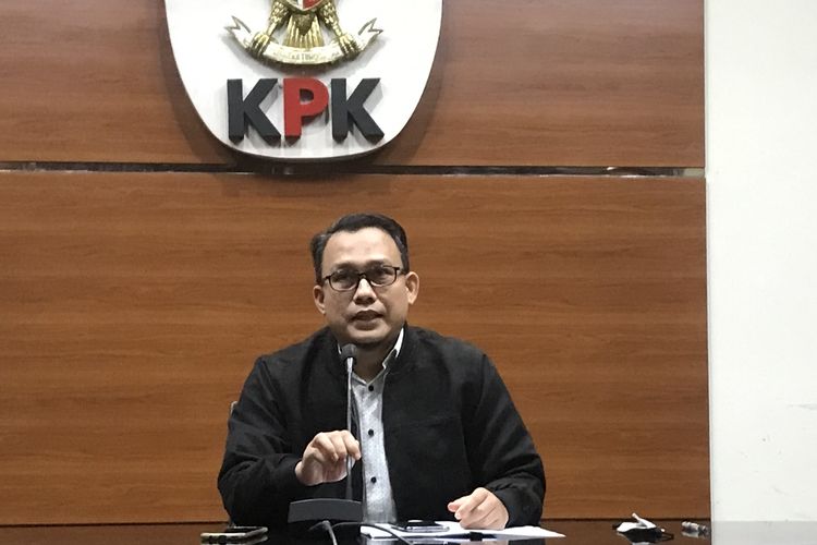 Pelaksana Tugas Juru Bicara KPK Ali Fikri, ditemui di Gedung Merah Putih KPK, Jakarta, Senin (17/1/2022).