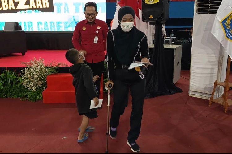 Kesulitan Melamar Kerja karena Gaptek, Evi Akan Dibantu Pemkot Jaktim Dapatkan Pekerjaan