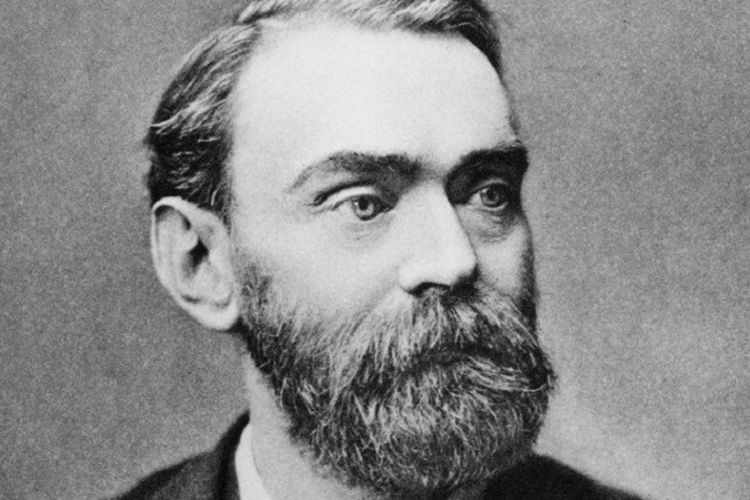 Alfred Nobel, penemu dinamit dan penggagas Hadiah Nobel.