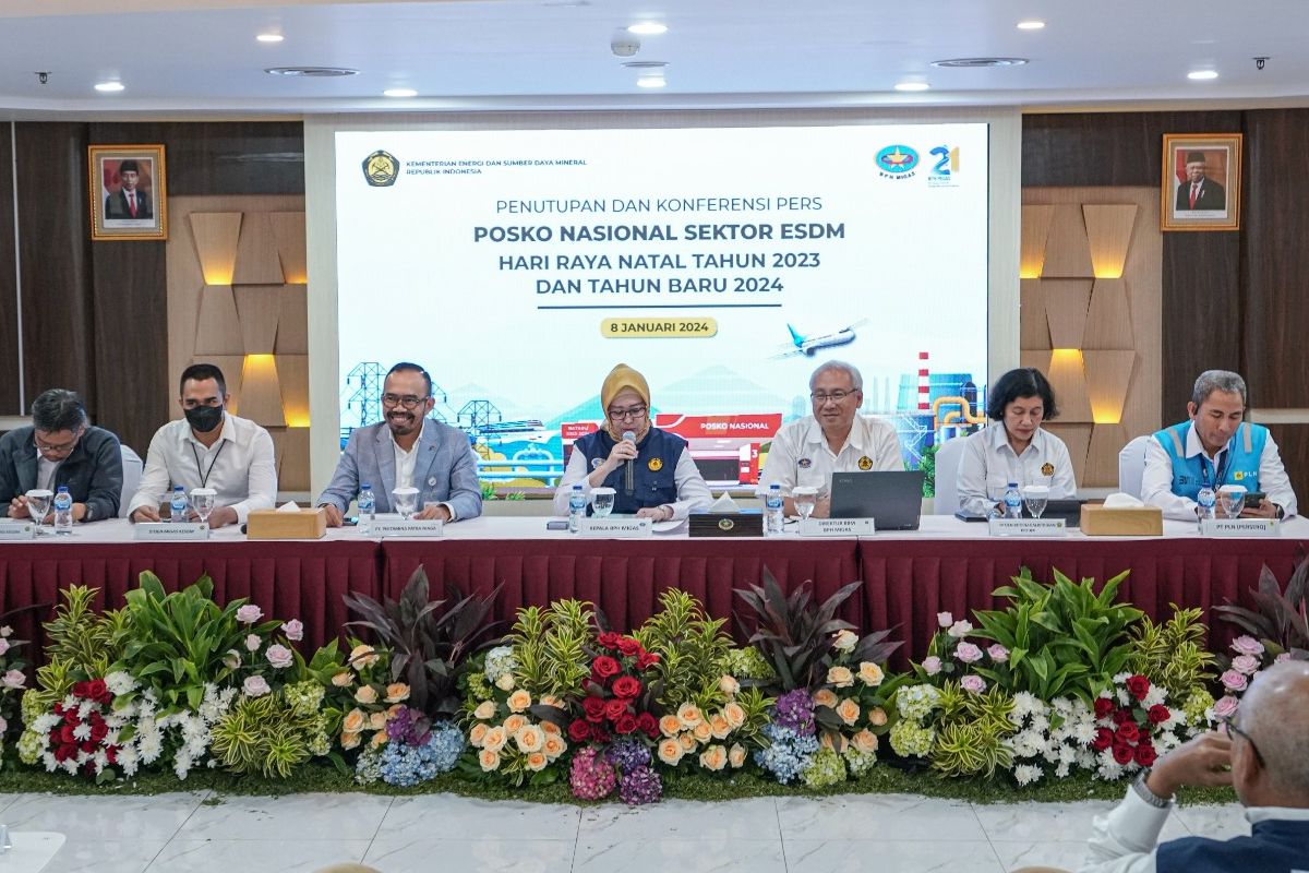 Pertamina secara resmi menutup masa tugas Satuan Tugas (Satgas) Natal dan Tahun Baru (Nataru) 2024 di Jakarta pada Senin (8/12/2024)