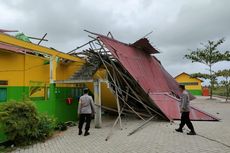 Ponpes di Kubu Raya Kalbar Ambruk Diterjang Puting Belung, 8 Santriwati dan 1 Ustazah Luka-luka