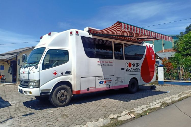 Bus Donor Darah PMI Kota Tangerang