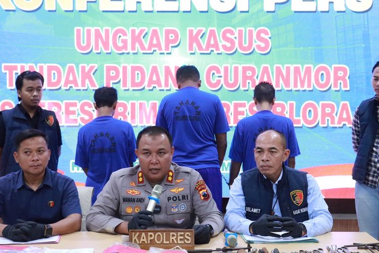 Joging di Lapangan Kridosono Blora, Pelajar Malah Kehilangan Motor, 3 Pelaku Ditangkap