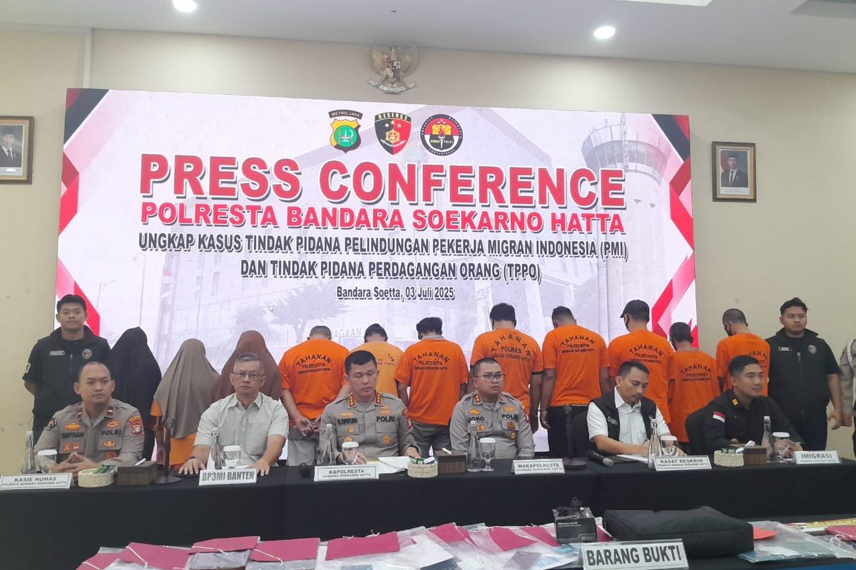 Kasatreskrim Polresta Bandara Soekarno Hatta Kompol Yandri Mono mengatakan, sebanyak 390 calon pekerja migran Indonesia (PMI) berhasil dicegah untuk berangkat ke luar negeri atas dugaan adanya tindak perdagangan orang.