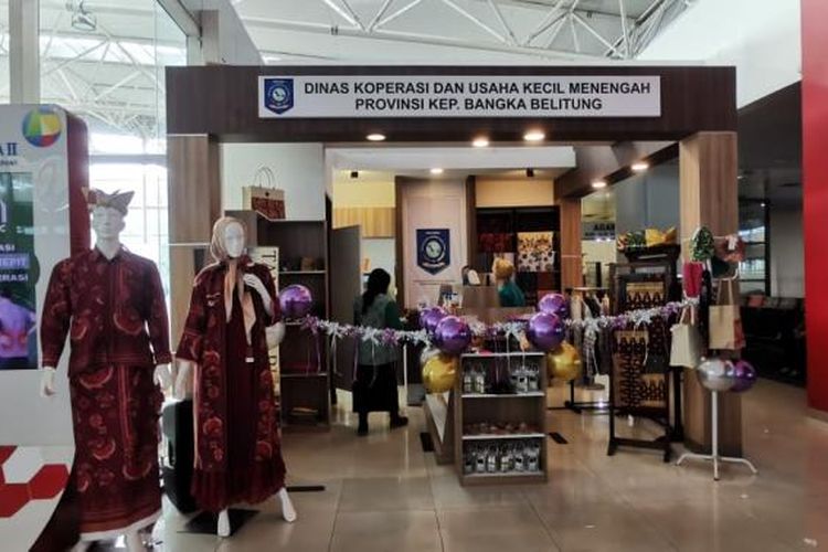 Galeri UMKM Terminal Penumpang Bandara Depati Amir Pangkalpinang