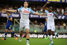 Hasil Liga Italia Verona Vs Napoli: Menang 5-2, Partenopei Catat Sejarah