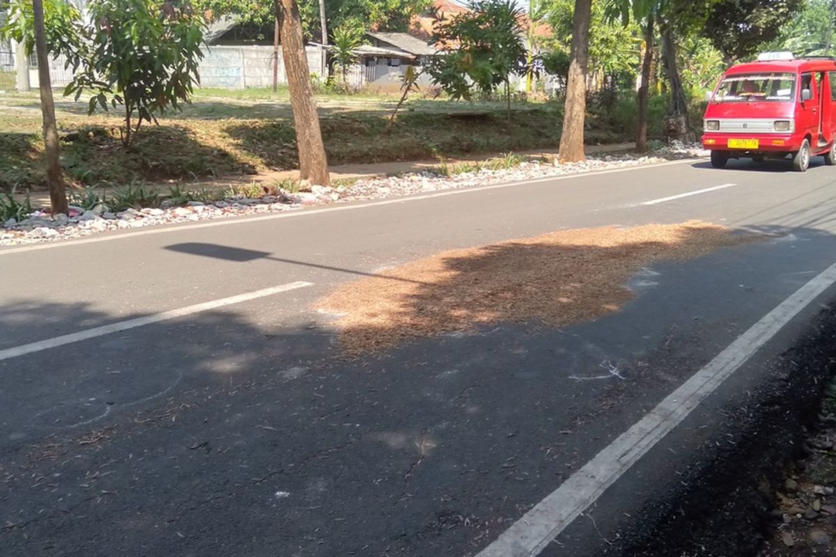 Tempat ABW ditemukan di Jalan Sapi Perah, Pondok Ranggon, Jakarta Timur, Kamis (16/9/2020)