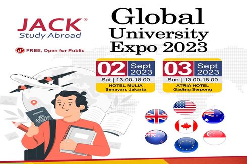 Maksimalkan Persiapan Kuliah ke Luar Negeri, Kunjungi Global University Expo 2023