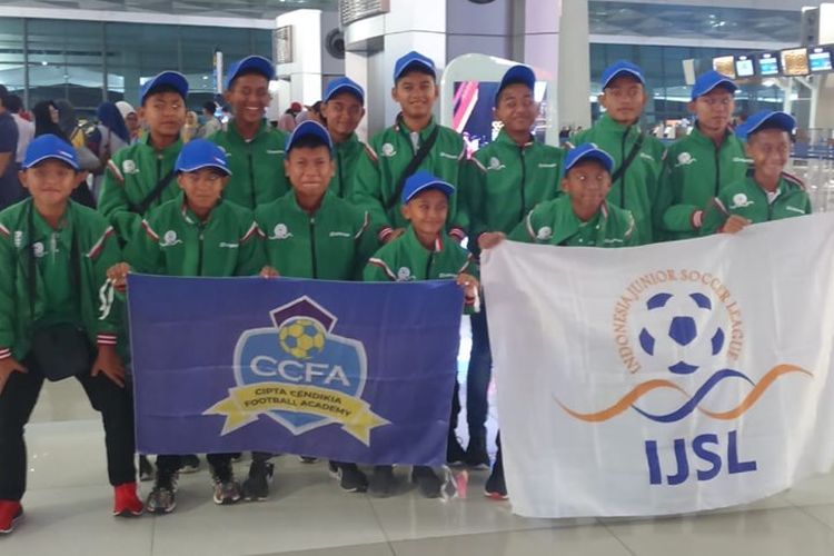 Sebanyak 13 pemain hasil seleksi kompetisi Indonesia Junior Soccer League (IJSL) Cipta Cendikia  2019, siap bersaing di Gothia Cup, China, di kelompok usia 12.
