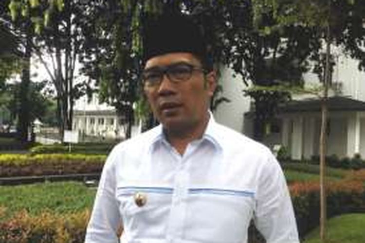 Wali Kota Bandung Ridwan Kamil saat ditemui di Balai Kota Bandung, Senin (15/4/2016)