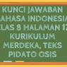 Kunci Jawaban Bahasa Indonesia Kelas 8 Halaman 172 Kurikulum Merdeka, Teks Pidato OSIS