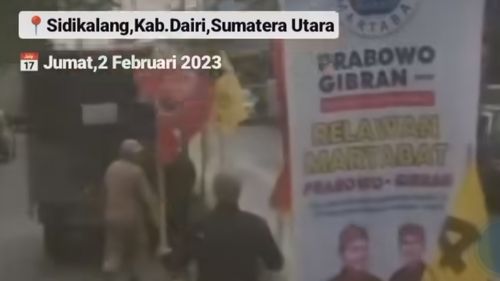 Bawaslu Usut Aksi Oknum Satpol PP Dairi yang Cabuti Bendera PDI-P