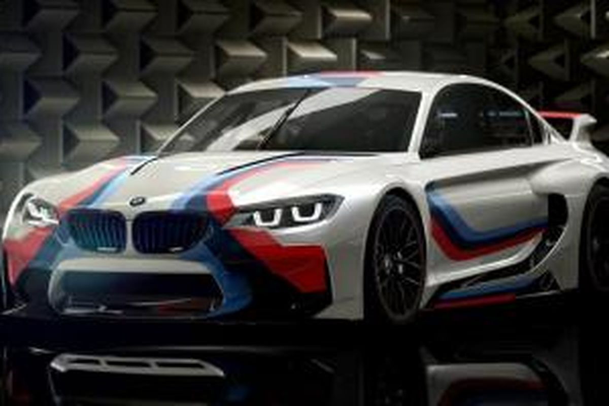 Tampang sangar BMW Vision Gran Turismo.