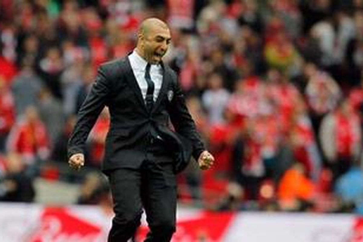 Pelatih Chelsea, Roberto Di Matteo.