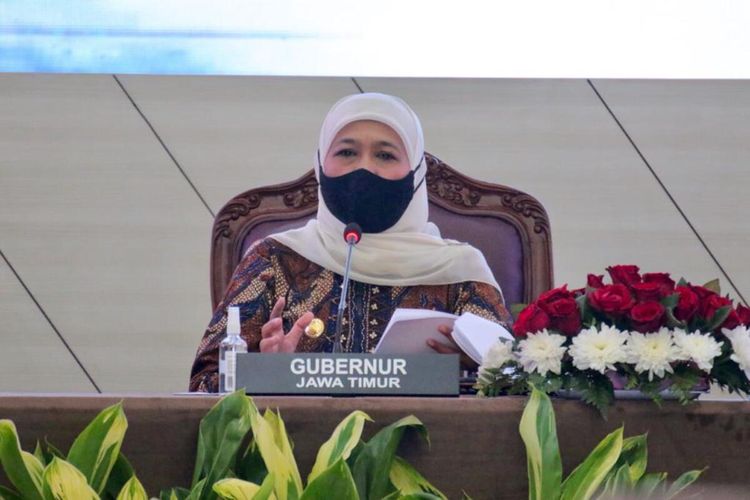 Gubernur Jawa Timur Khofifah Indar Parawansa