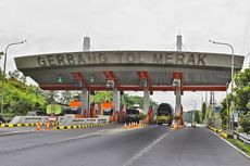H-7, Pelebaran Tol Tangerang-Merak Dihentikan Sementara 