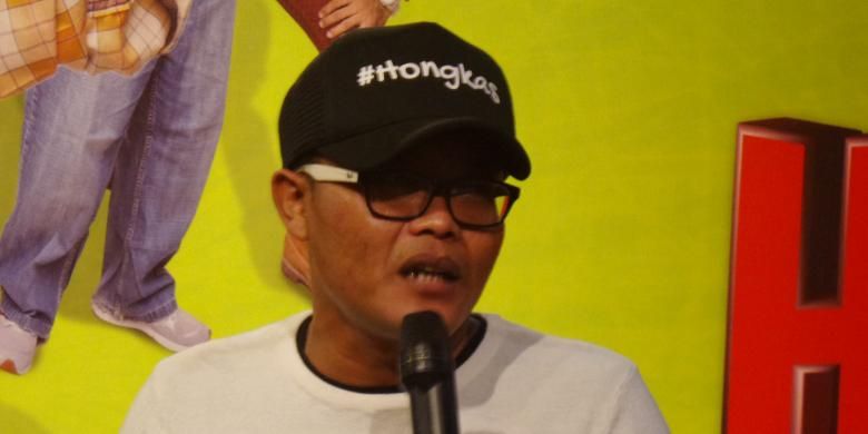 Artis komedian Sule menghadiri syukuran film Hongkong Kasarung, di Pong Me, Senopati, Jakarta Selatan, Sabtu (2/7/2016).