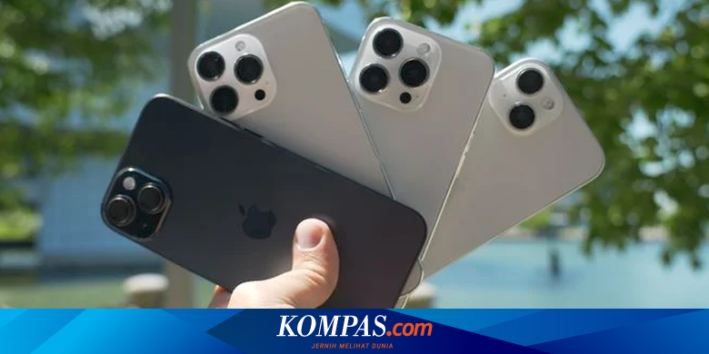 iPhone 15 Pro Max Diprediksi Laris Manis meski Harganya Paling Mahal - Kompas.com - Tekno Kompas.com