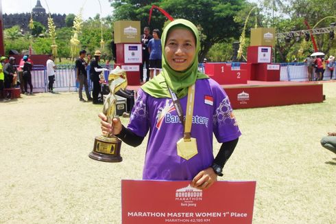 Tua-tua Dapat Rp 15 Juta pada Borobudur Marathon 2019