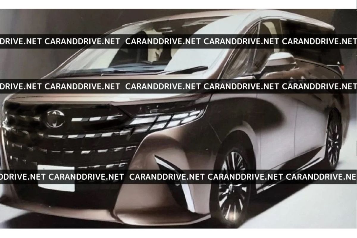Sosok Toyota Alphard dan Vellfire generasi terbaru bocor di dunia maya. 