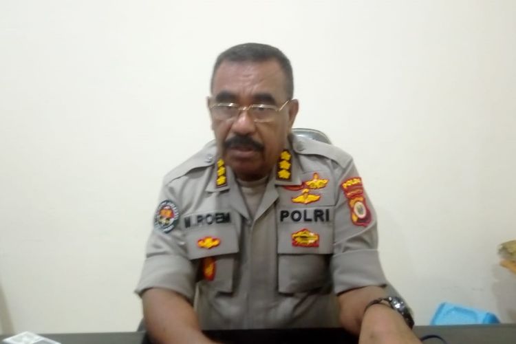 Kabid Humas Polda Maluku, Kombes Pol Muhamad Roem Ohoirat, Senin (21/10/2019)