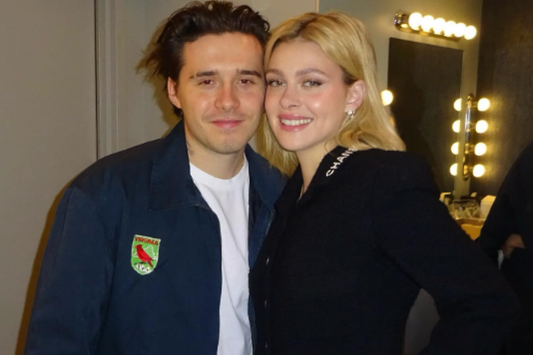 Brooklyn Beckham dan istrinya Nicola Peltz