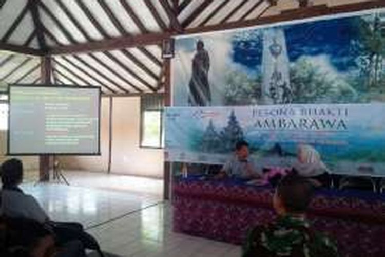 Rapat koordinasi kegiatan Pesona Bhakti Ambarawa (PBA), di pendopo kecamatan Ambarawa, Minggu (17/7/2016) siang.