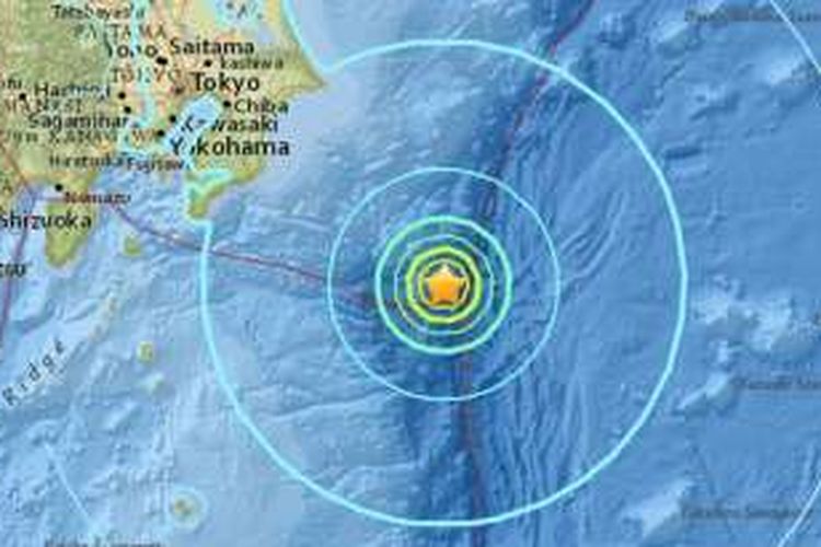 Jepang diguncang gempa berkekuatan 6,4 pada skala Richter, Jumat (23/9/2016).