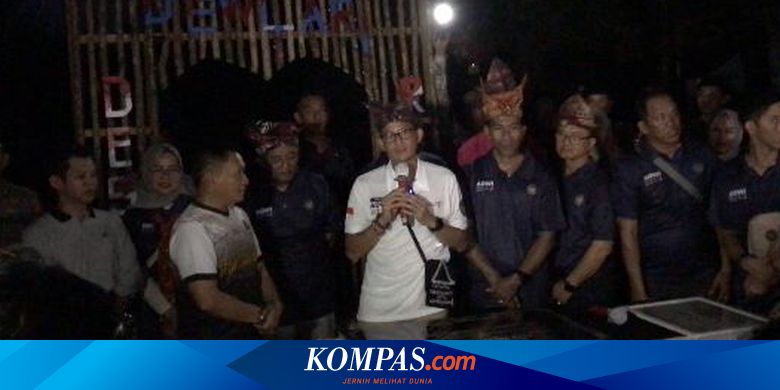 Lampu Padam Saat Jumpa Pers, Guyonan Sandi: Ini Acara Kementerian, apalagi Tingkat Lebih Rendah...