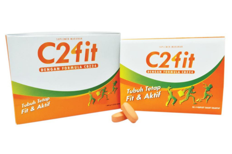 C2FIT yang mengandung vitamin C, zinc, vitamin B kompleks, dan vitamin D