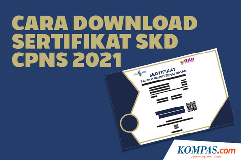 INFOGRAFIK: Cara Download Sertifikat SKD CPNS 2021