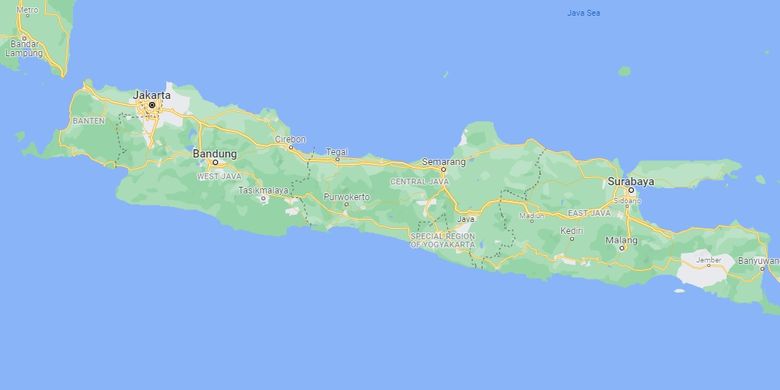 Pulau Jawa yang merupakan pulau terpadat di Indonesia. Berikut adalah ringkasan lengkap dari kondisi geografis Pulau Jawa berdasarkan peta.
