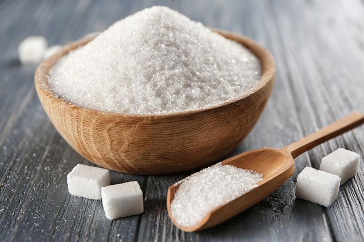 Ilustrasi berapa gram gula per hari untuk diet?