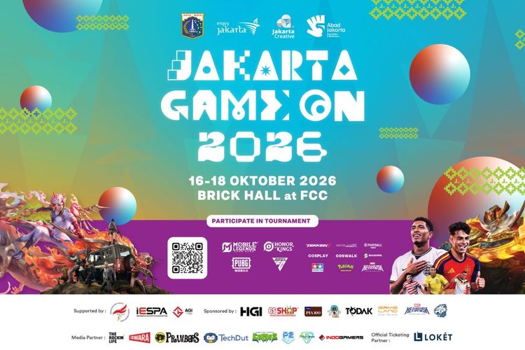 Jakarta Game On 2026 Hadir, Bidik Jakarta Jadi Hub Gaming Asia