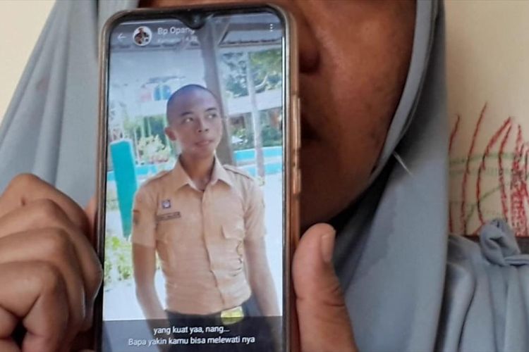 Foto Hikmal Ramadhan salah seorang korban KM Pieces yang tenggelam di perairan Matasiri, Kotabaru, Kalimantan Selatan.