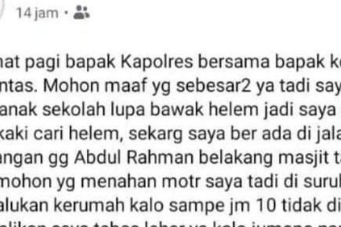 Sebelum Mengamuk dan Ditembak Polisi, Pria Ini Menulis Status di Facebook