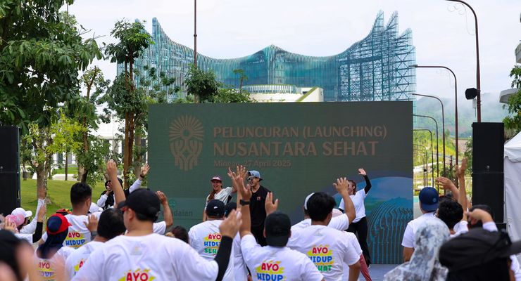 Banyak Acara di IKN, Giliran Nusantara Sehat Dibanjiri 600 Peserta