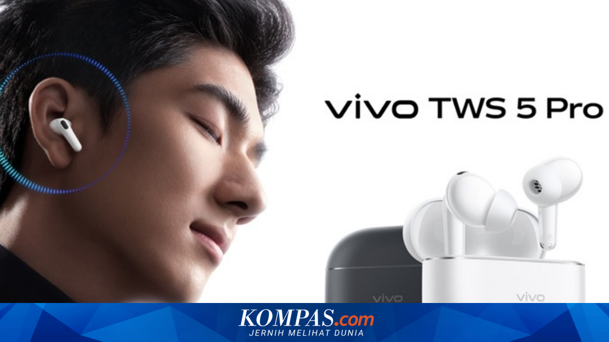 Vivo TWS 5 Pro Resmi: Bawa ANC 60 dB, Audio Lossless, dan Baterai 50 Jam